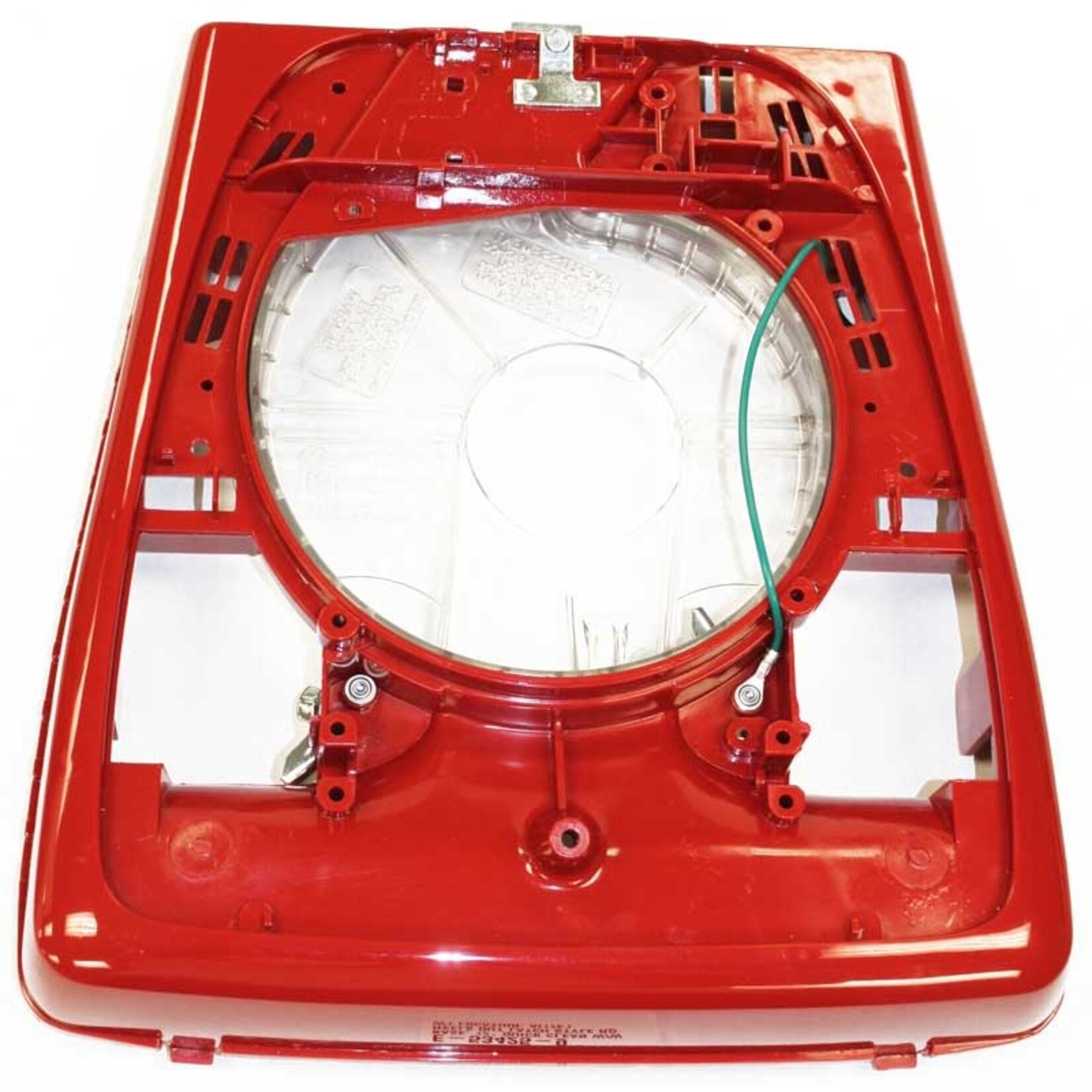 Sanitaire Sanitaire Red Commercial Base w/ Clear Fan Chamber