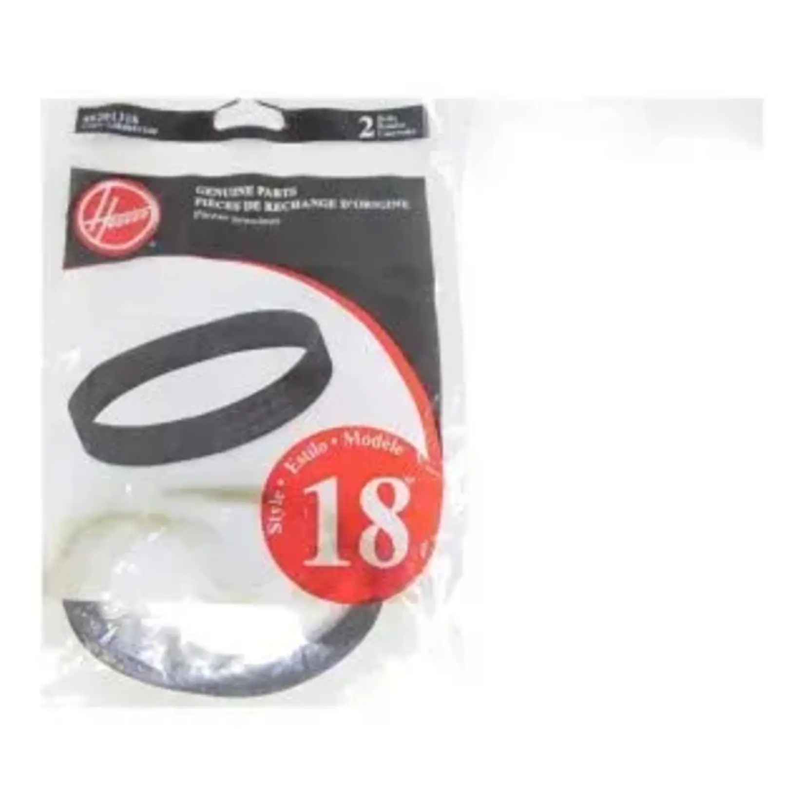 Hoover Hoover Style "18" Vacuum Belts - 2-Pack