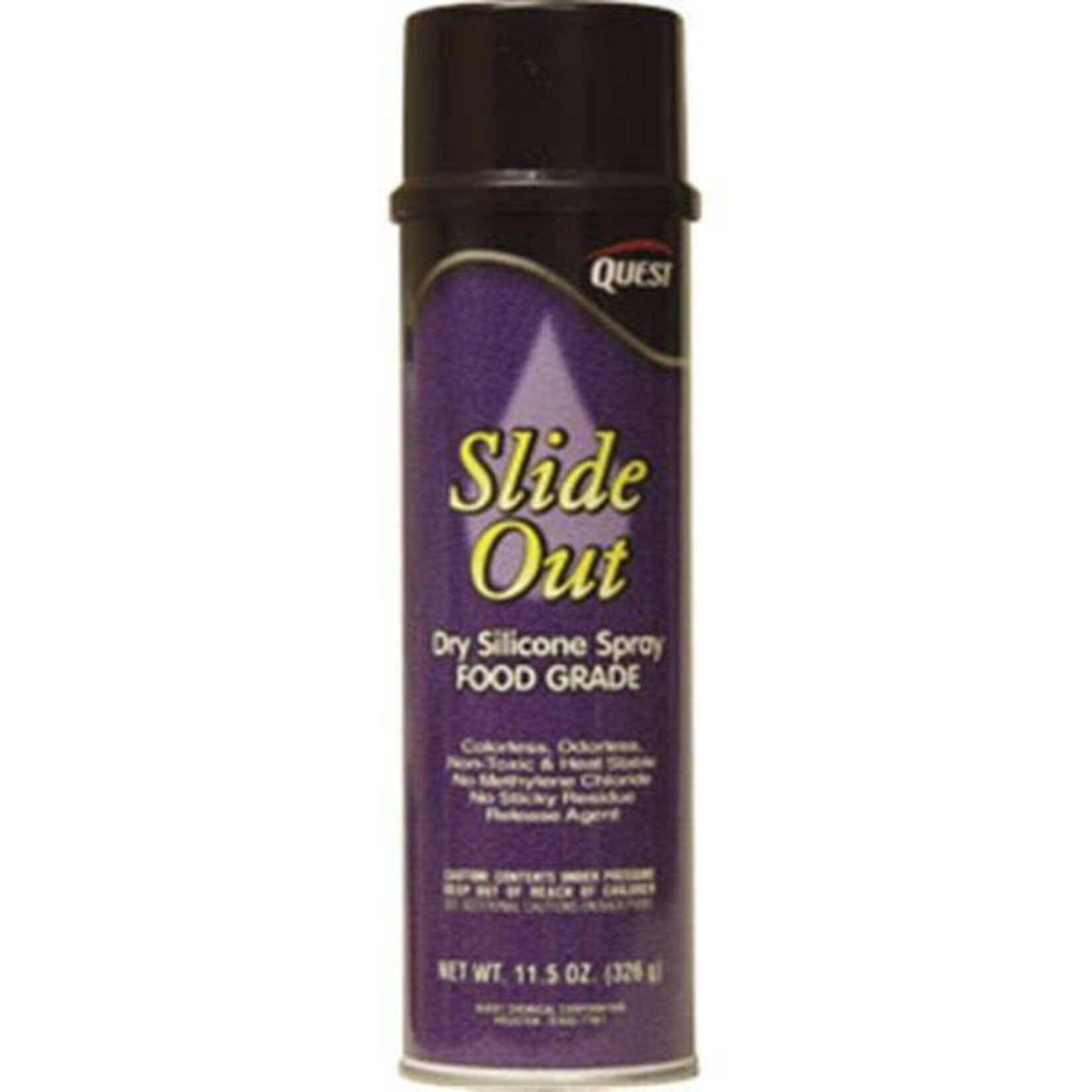 Quest Specialty Slide Out Dry Silicone Spray - Food Grade - 11oz