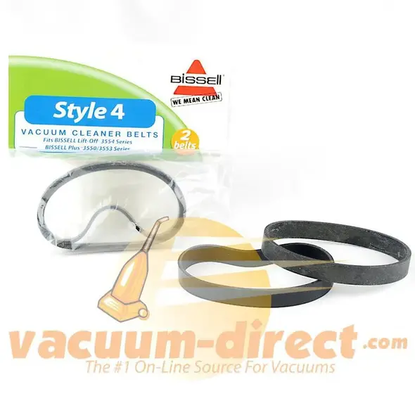 Bissell Bissell Style 1 & 4, Dirt Devil Style 9 Vacuum Belts - 2-Pack
