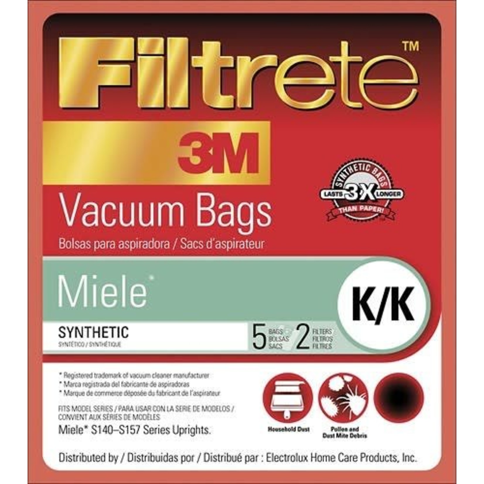 Miele Filtrete Miele K/K Synthetic Bag
