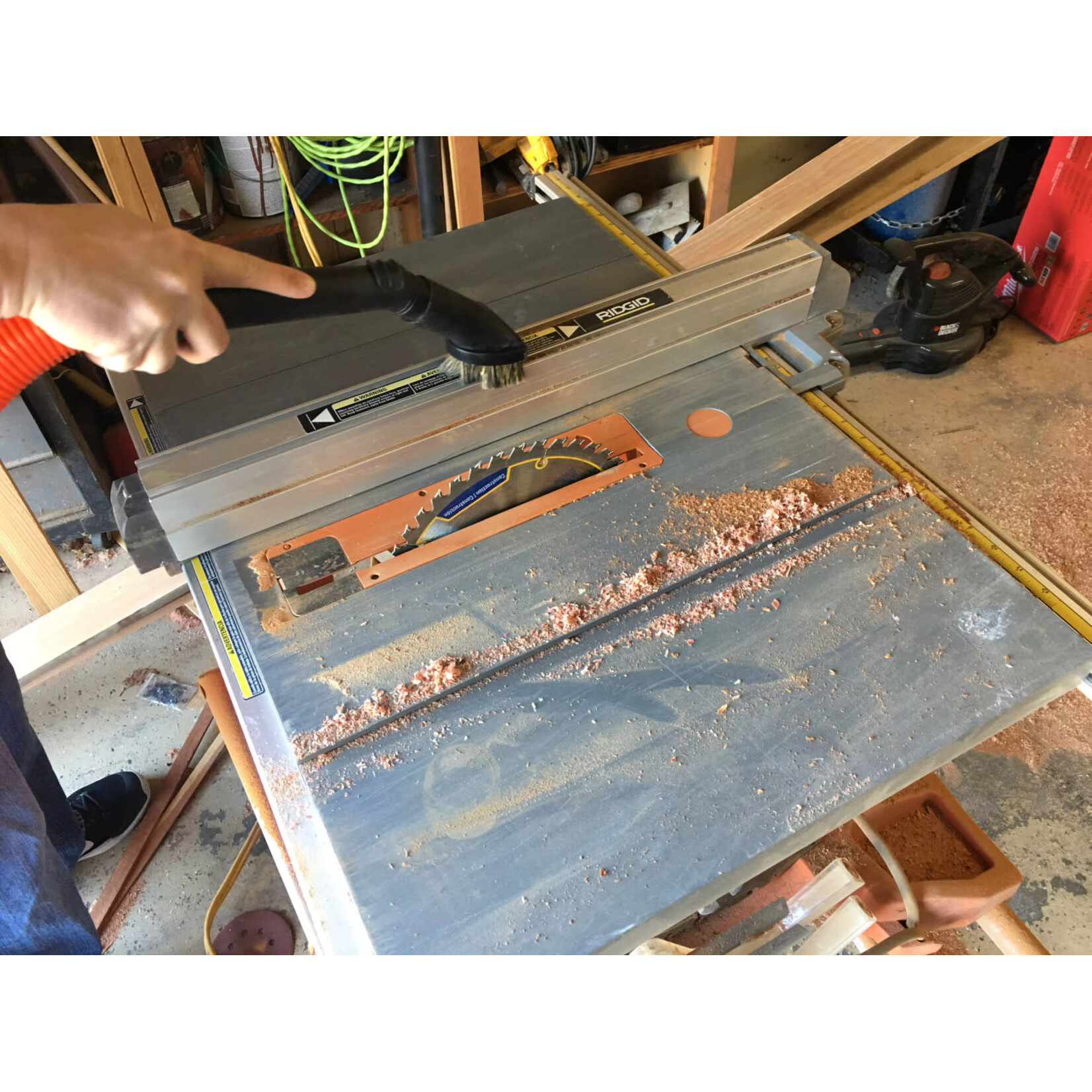 Centec Deluxe Vacuum 3 Piece Tool Set, Dust Brush, Crevice Tool, Upholstery Nozzle with Slide-On Brush