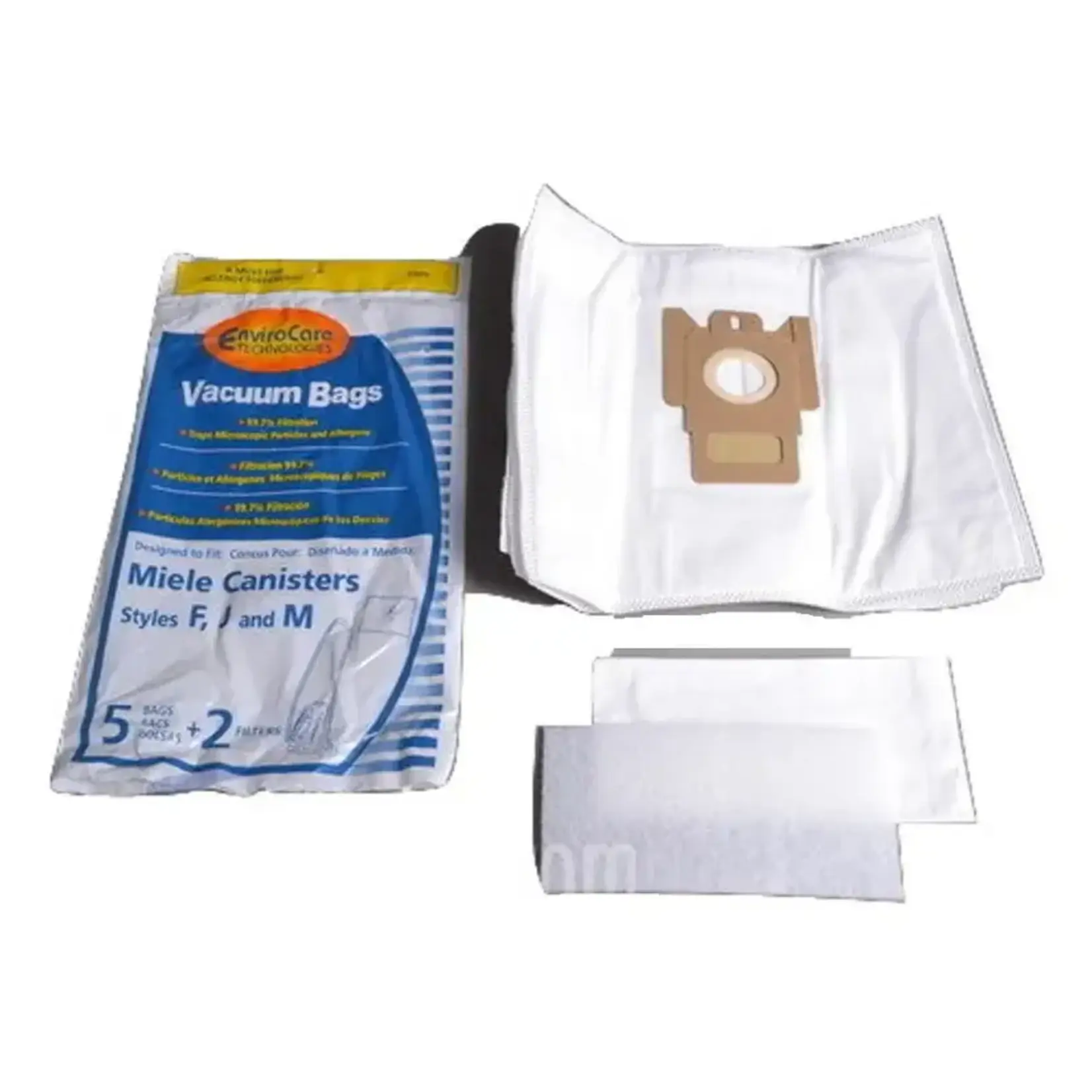 Miele Envirocare Miele Style "F, J, M" Bag (5pk + 2 Filter)