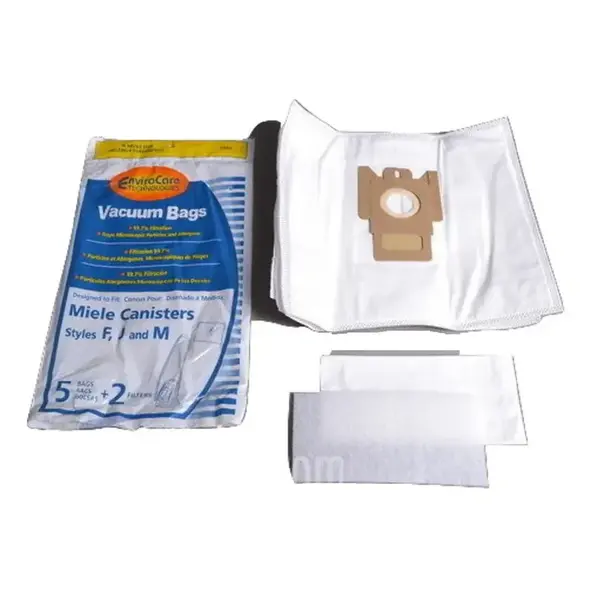 Miele Envirocare Miele Style "F, J, M" Bag (5pk + 2 Filter)