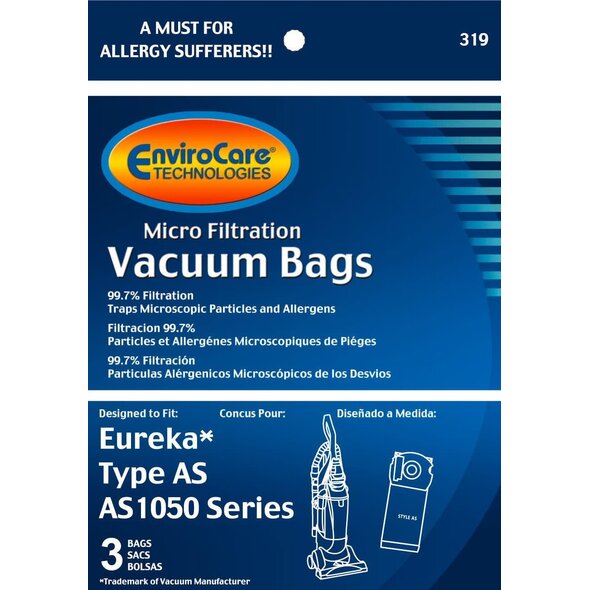 Eureka Eureka Style AS Vacuum Bags - 3-Pack