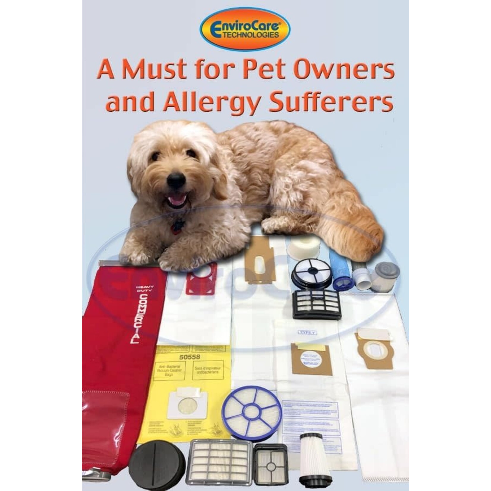 Oreck Oreck Type CC Vacuum Bag - Fits Dock & Non-Dock - 8-Pack