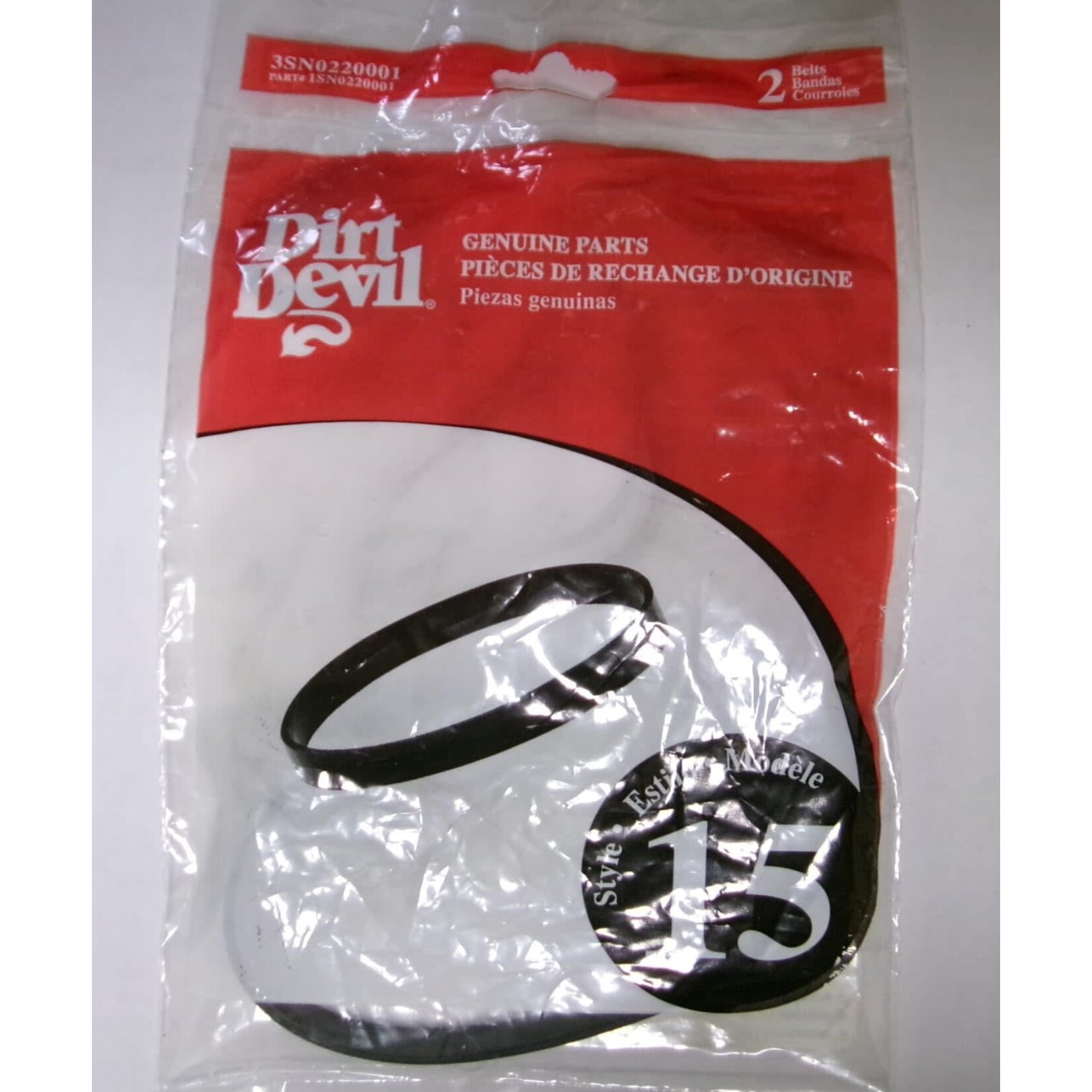 Dirt Devil Dirt Devil & Royal Style 15 Vacuum Belts - 2-Pack