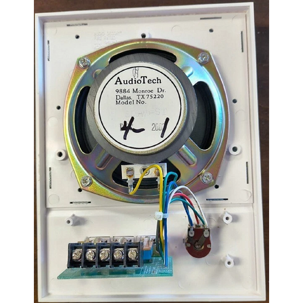AudioTech S56W White 5" Room Station Speaker – Replacement for AudioTech Home Intercom Systems