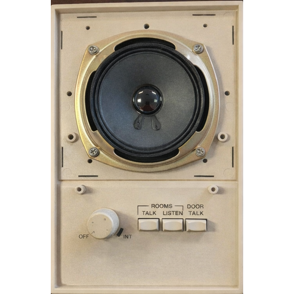 AudioTech Intercom Model S56A Room Station 5-Inch Speaker - Almond