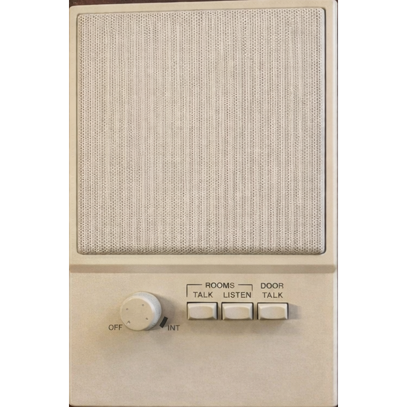 AudioTech Intercom Model S56A Room Station 5-Inch Speaker - Almond