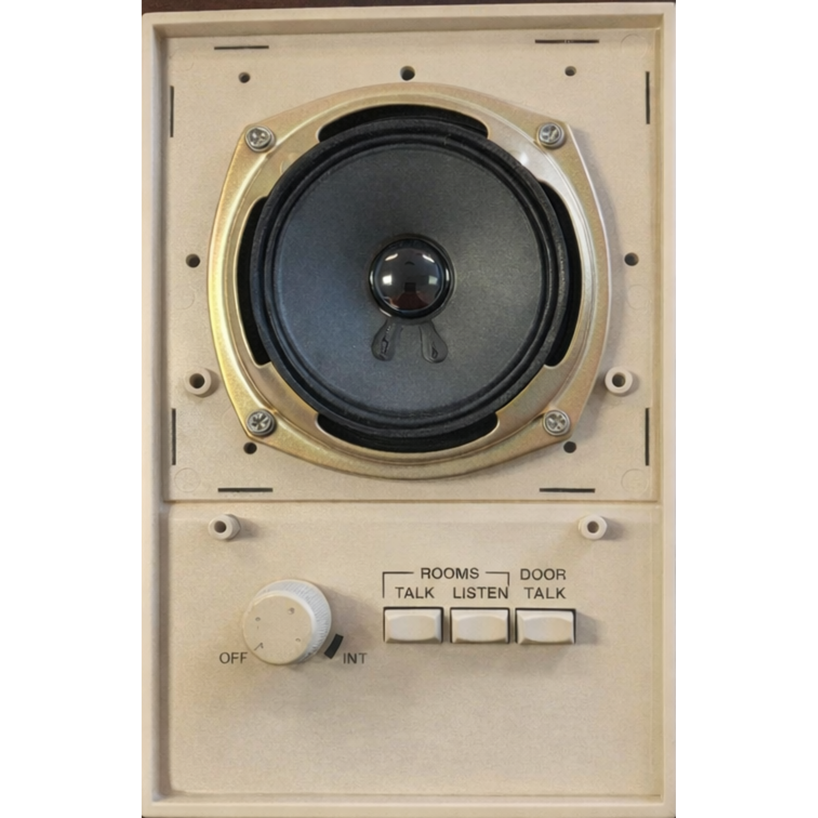 AudioTech S86A Almond 8" Room Station Speaker – Replacement for AudioTech Home Intercom Systems