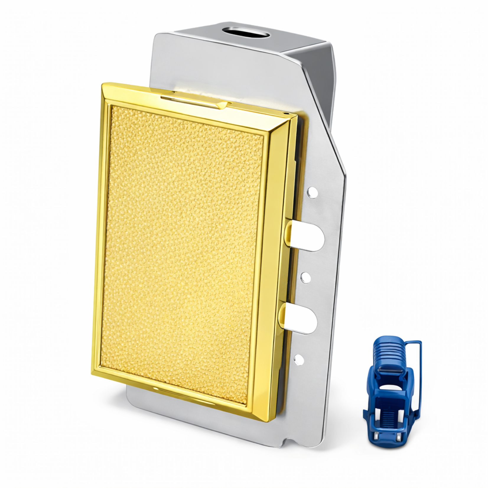 BEAM BEAM Brass Dual Voltage Full-Door Central Vacuum Wall Inlet Valve