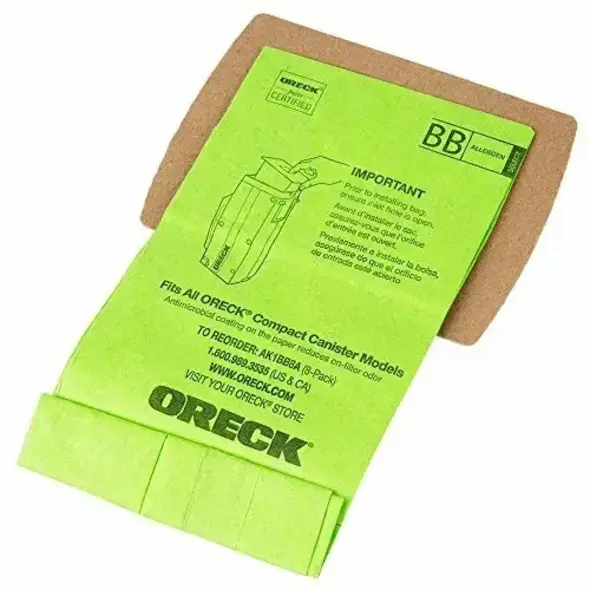 Oreck Oreck Type BB Vacuum Bags - 12 Pack + 1 Filter