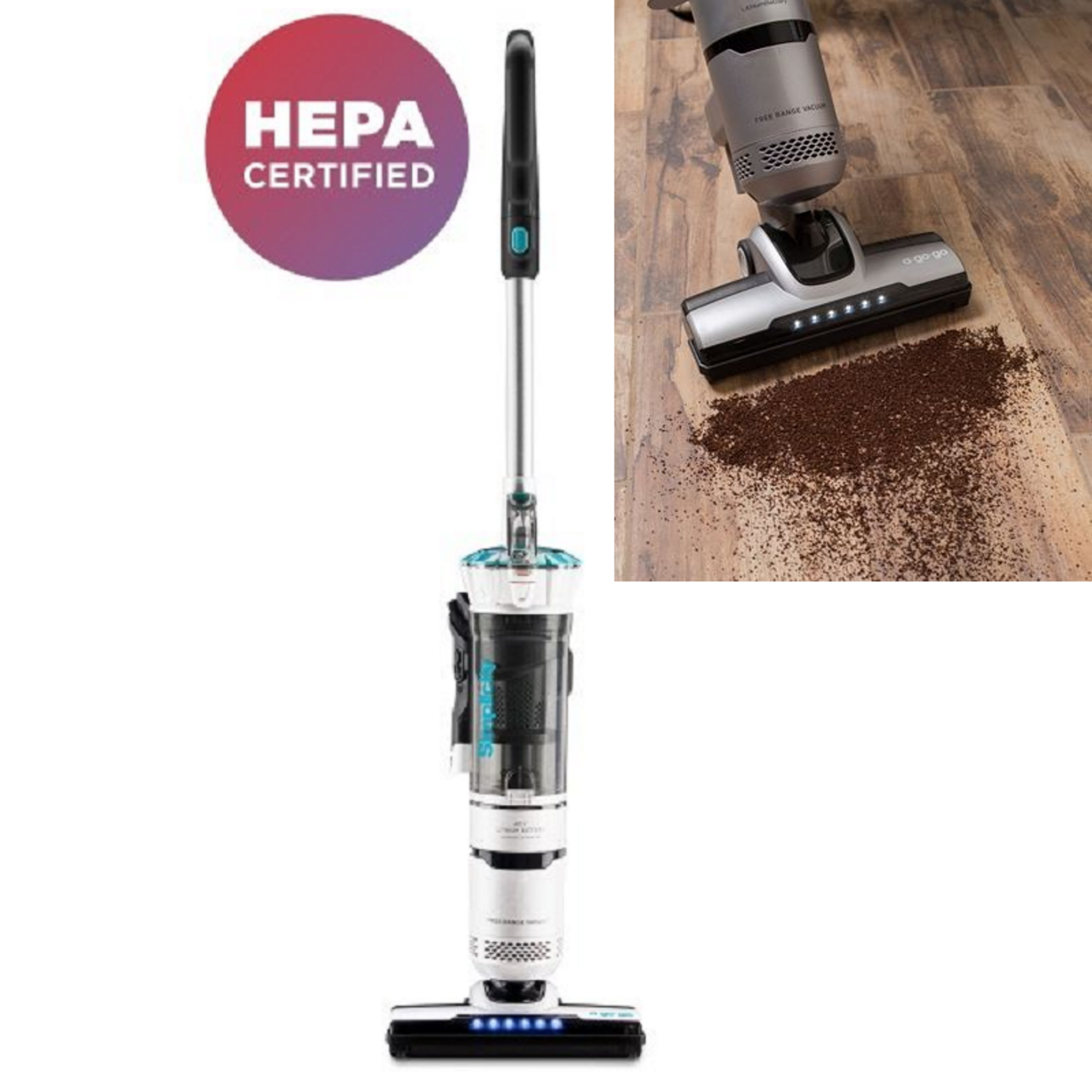 Simplicity Riccar Roam Cordless Broom Vacuum