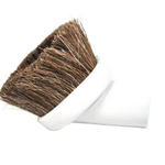 Swiss Boy Central Vacuum Round Horse Hair Dusting Brush - White