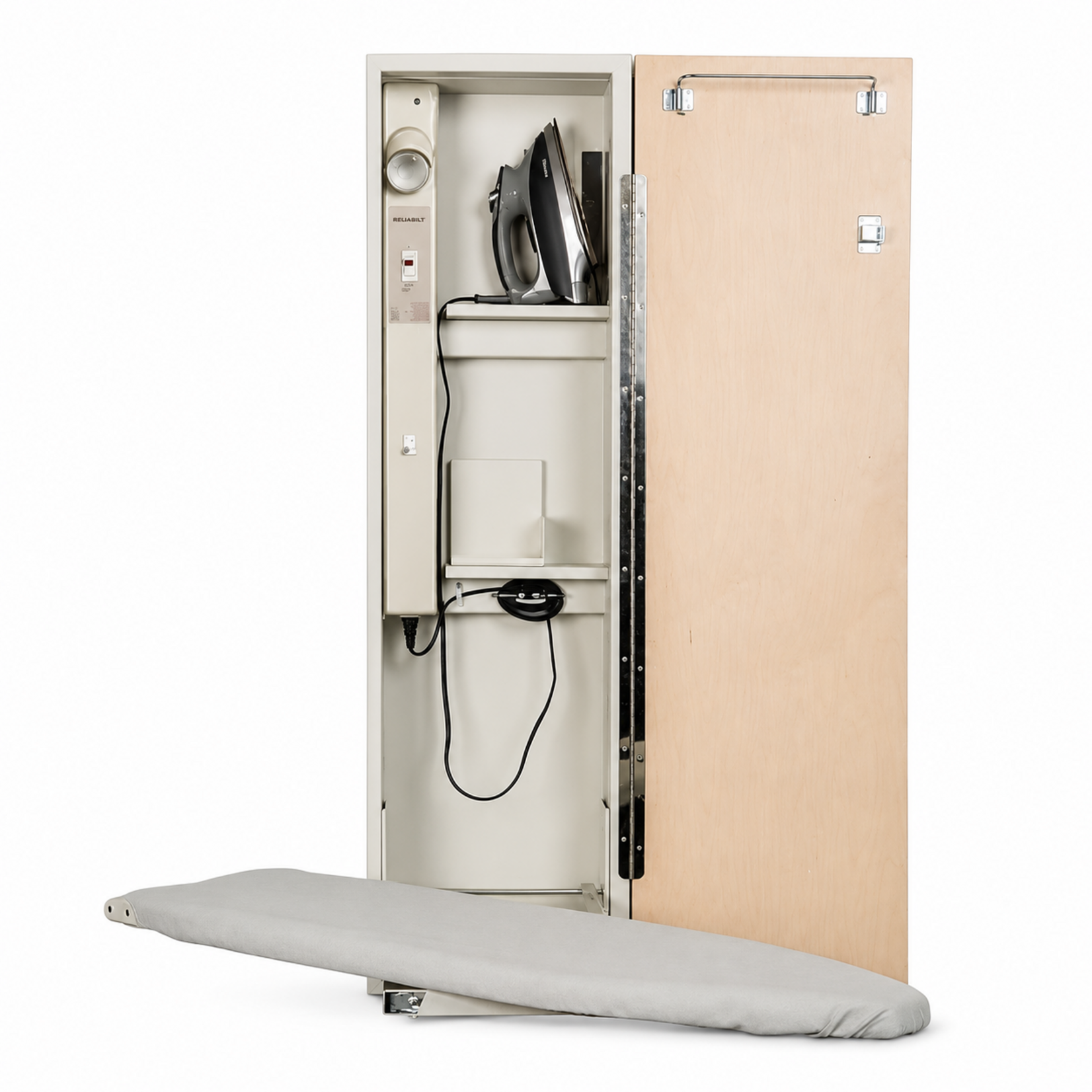 Ironaway Iron-A-Way AE42WD Adjustable Electric Swivel Built-In Ironing Center