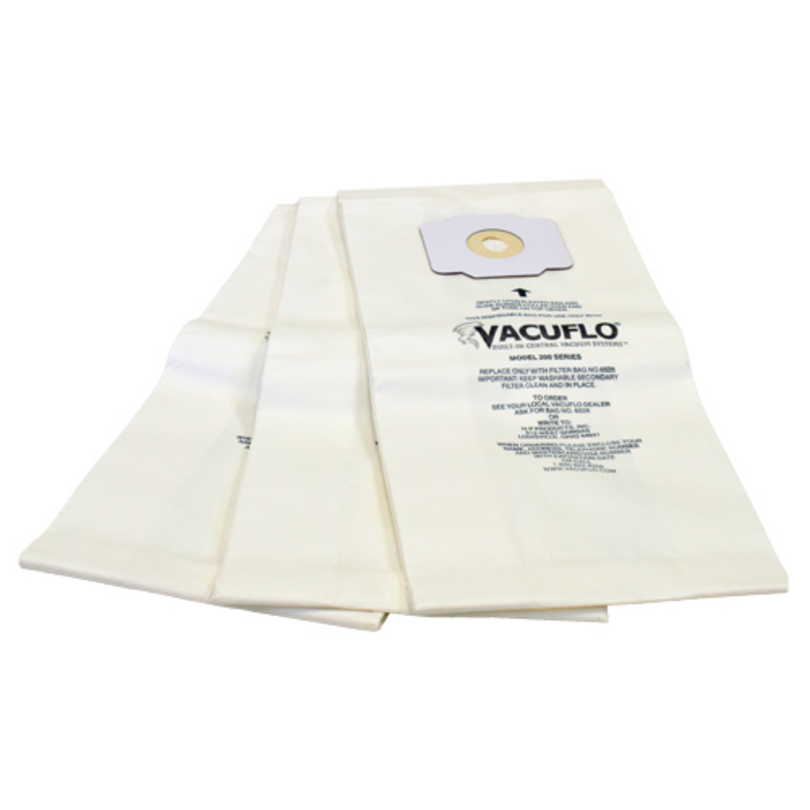 BEAM Beam  CV-1 & Vauflo Model 200 Central Vacuum Paper Bags - 3 Pack