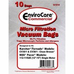 NSS NSS Pacer 112-115UE Upright Vacuum Paper Vacuum Bags - 10 Pack