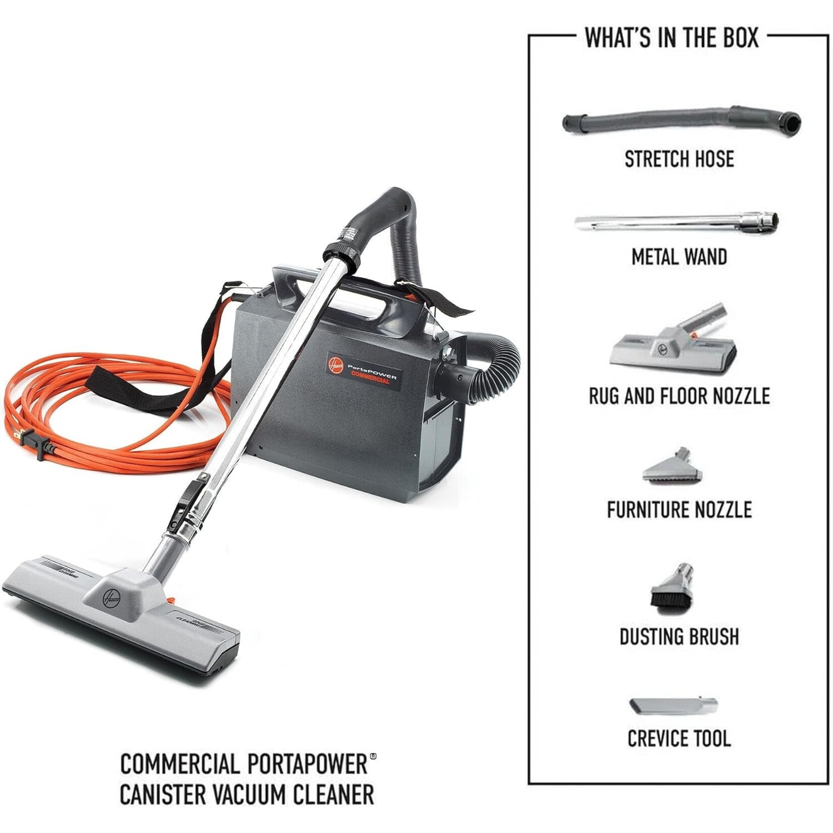 Hoover Hoover Commercial CH30000 PortaPower Portable Canister Vacuum