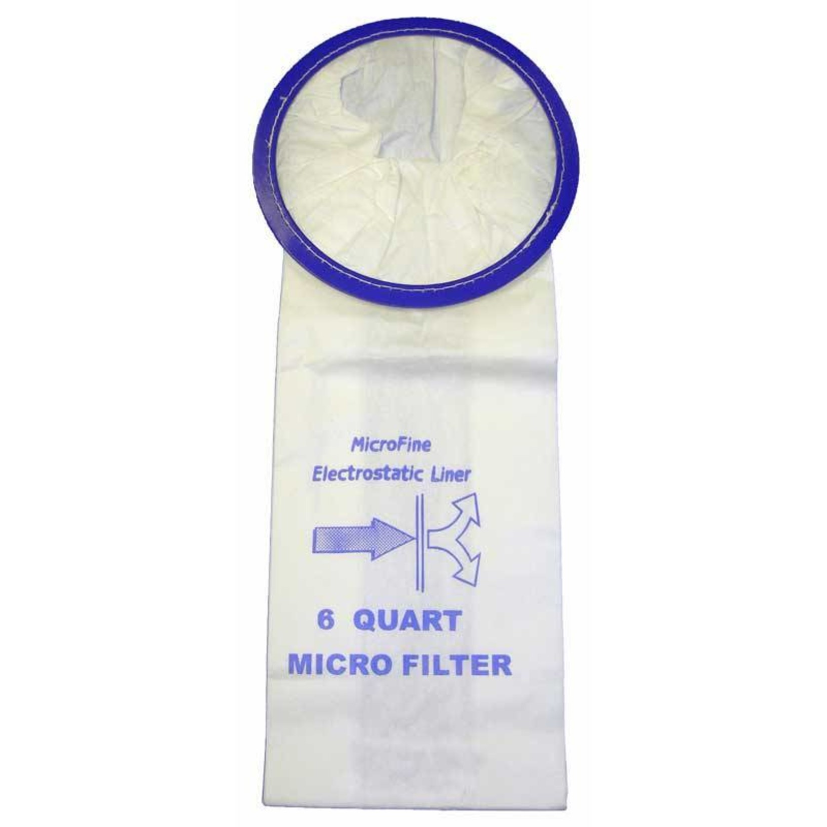 ProTeam ProTeam 6 Quart Paper Vacuum Bags Raven Micro 10-Pack