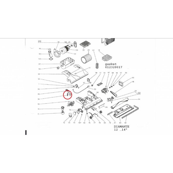 Lindhaus Lindhaus Diamante Handle Release Spring