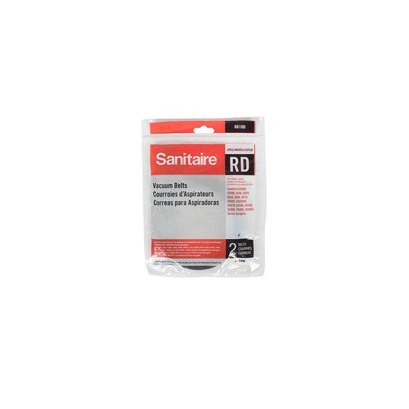 Sanitaire Sanitaire 66100 Style RD Vacuum Belts - 2-Pack