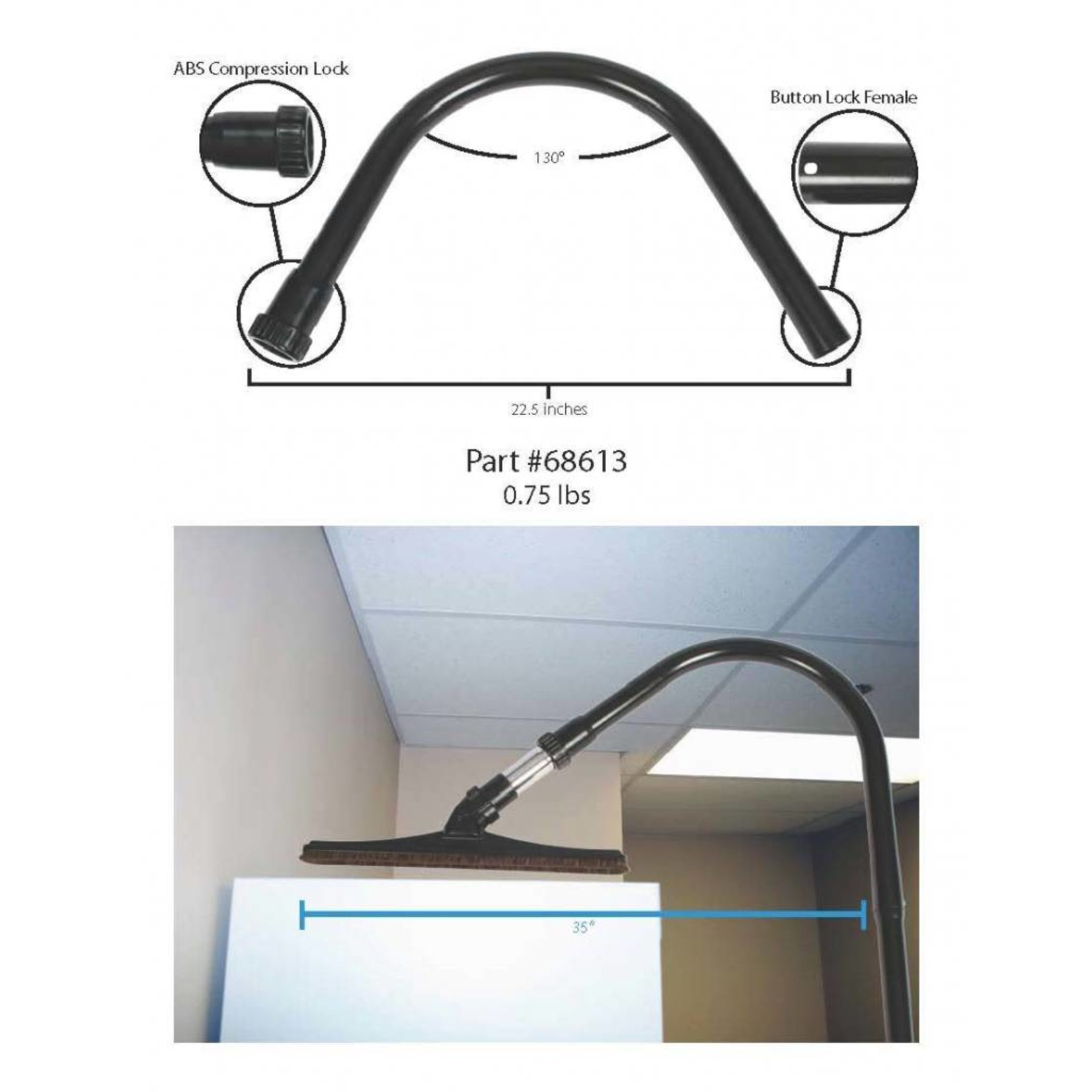 Centec Cen-Tec 130ࠅxtension ABS Locking Wand
