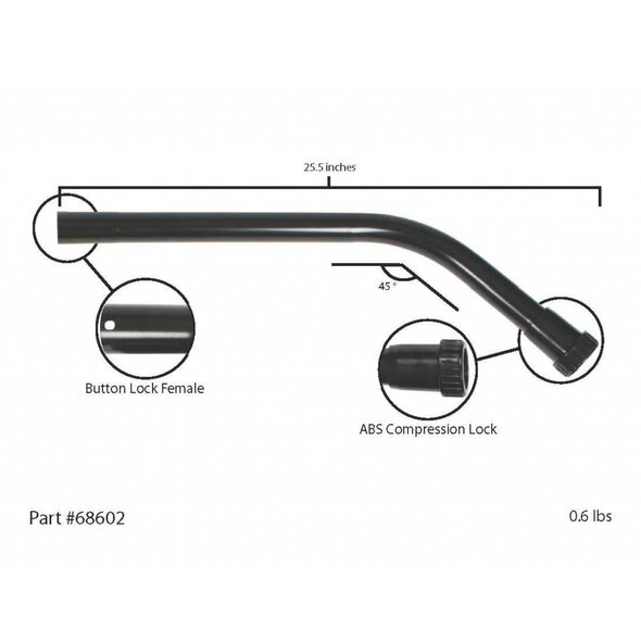 Centec Cen-Tec 45ࠅxtension ABS Locking Wand