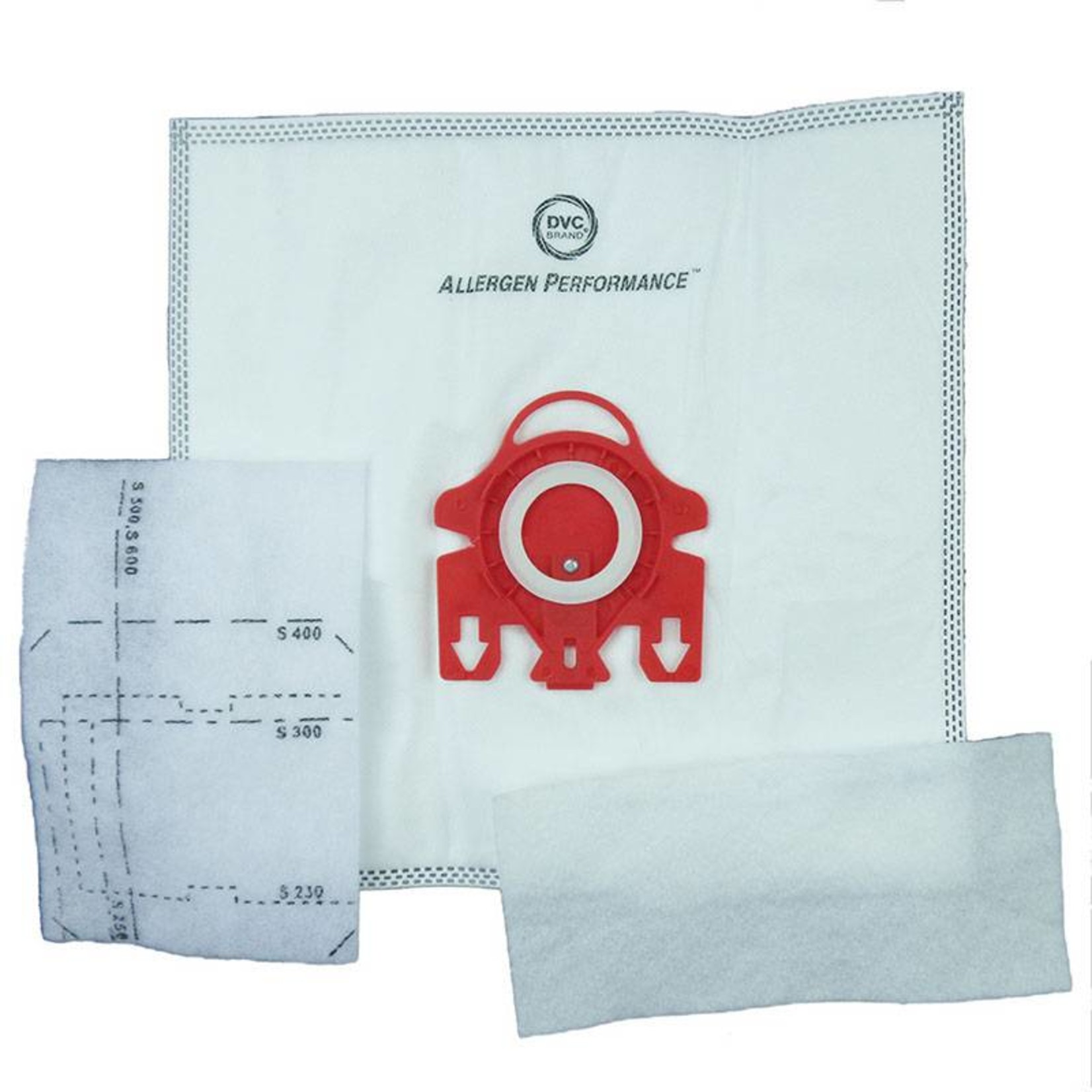 DVC DVC Miele Style "F, J, M" Vacuum Bag (5pk + 2 Filter)