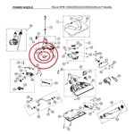 Riccar Riccar Teflon Neck Seal Gasket For Power Nozzles