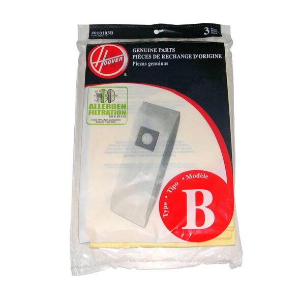 Hoover Hoover Type "B" Allergen Filtration Vacuum Bags - 3pk