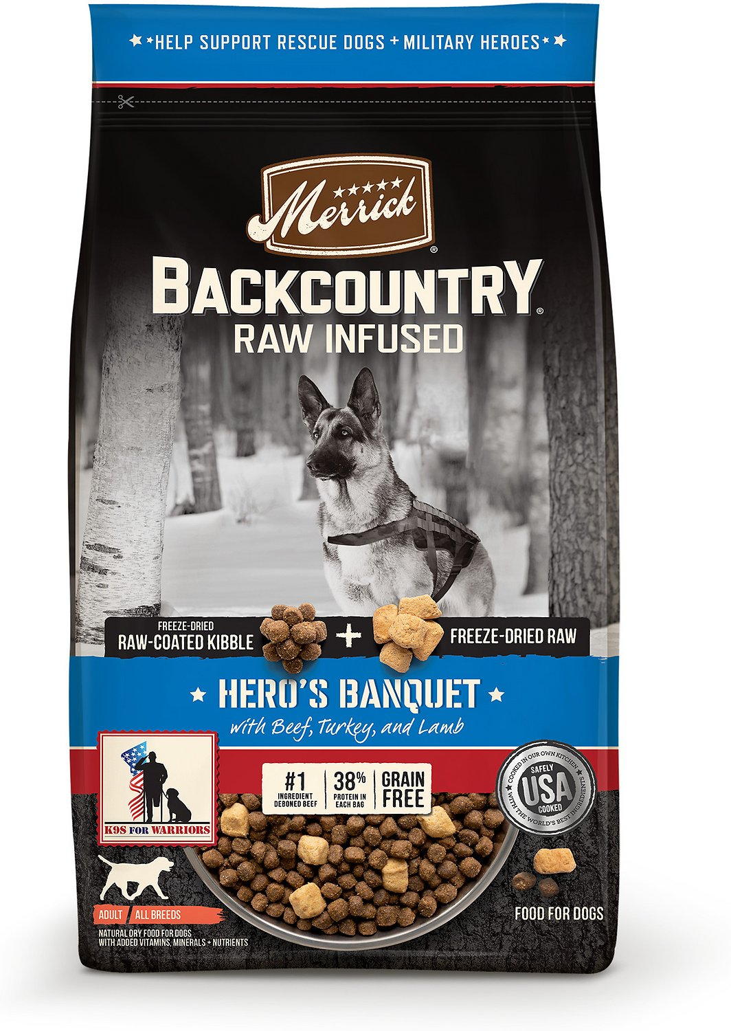 Merrick Backcountry Hero’s Banquet GF Dog Food