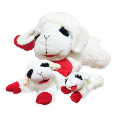 MULTI MINI LMB CHOP SQK TOY 6 Maine Pet Supply