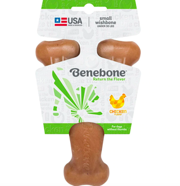 Benebone Benebone Small Chicken Wishbone Dog Chew