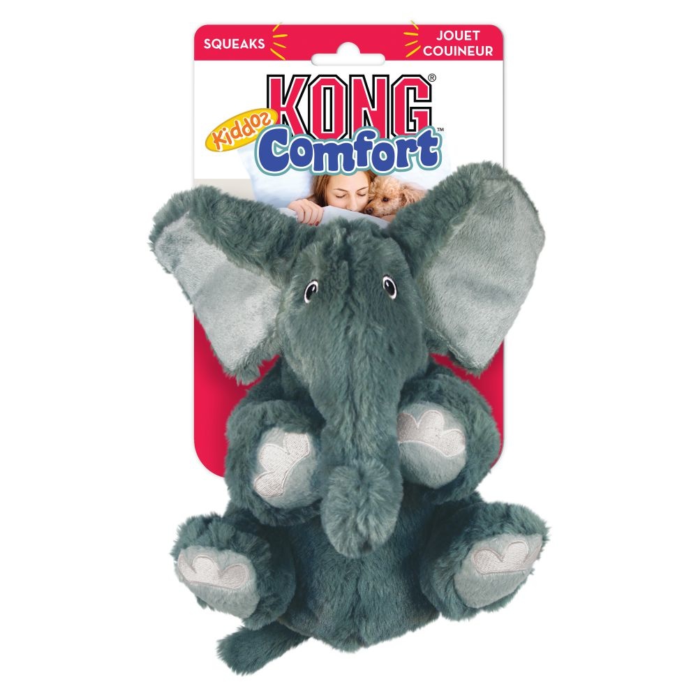 KONG Kong XSmall Comfort Kiddo Elephant Dog Toy
