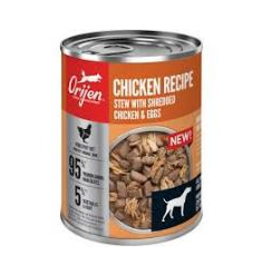 Orijen Chicken Recipe Stew with Shredded Chicken & Eggs Wet Dog Food  12.8OZ