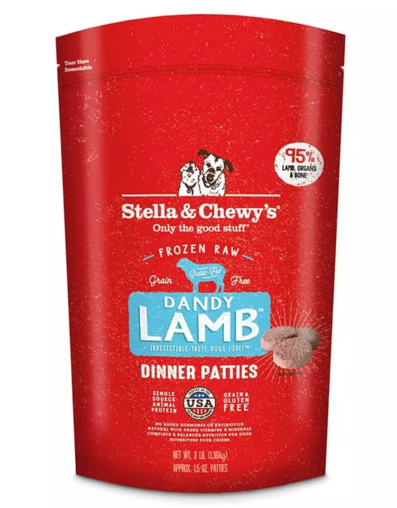 Stella & Chewys Stella & Chewy Frozen Dinner Patties Lamb  Dog Food 6lb