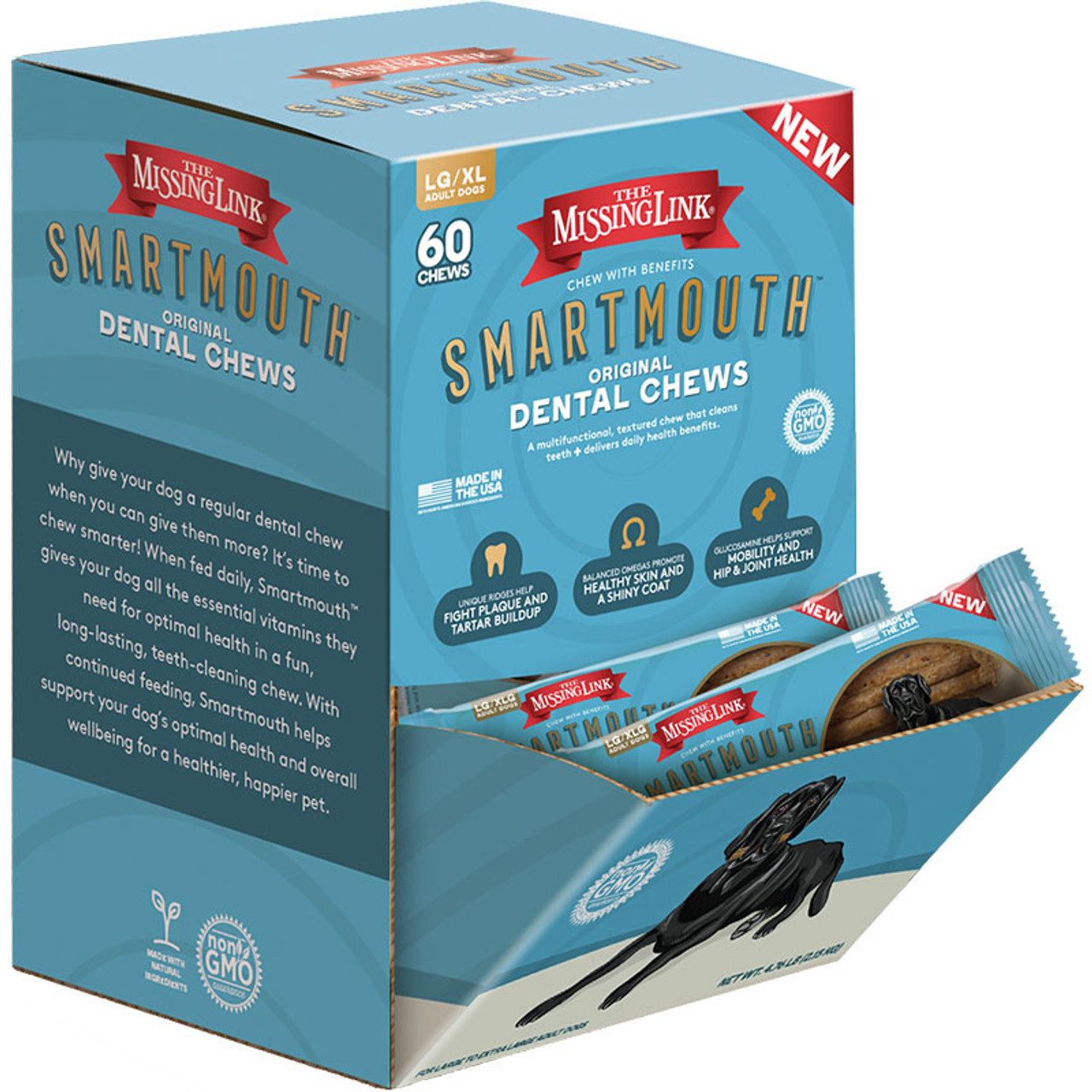 The missing top link dental chews