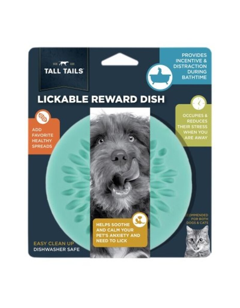 Tall Tails Tall Tails Lickable  Reward  Dish 6"