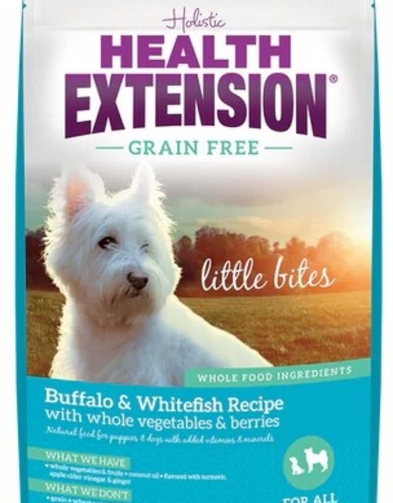 Health Extension Health Extension Buffalo/Whitefish Little Bites Dog Food10lb
