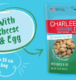 Charlee Bear Charlee Bear Cheeze & Egg  16oz Dog Treats