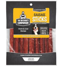 The Butchers Companion The Butcher's Companion Sausage Sticks (Pork & Liver) Real Meat Dog Treats 8.8OZ