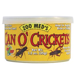 Zoo Med Zoo Med 1.2oz Can-O-Crickets Reptile Food
