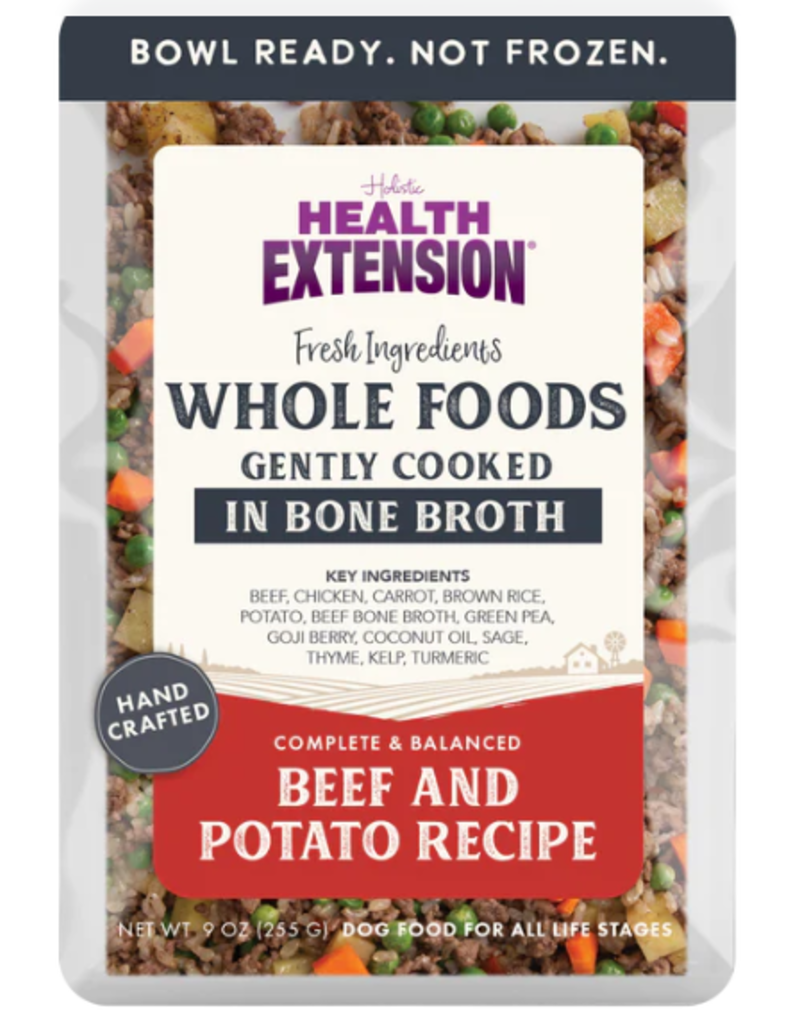 HEALTH EXTENSION PET CARE Health Extension Gently Cooked Beef & Potato Dog 9oz *5