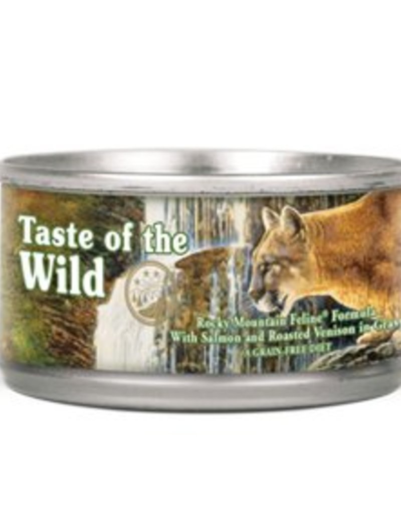 Taste of the Wild Taste of the Wild Rocky Mountain Feline 3oz GF Cat Food *24