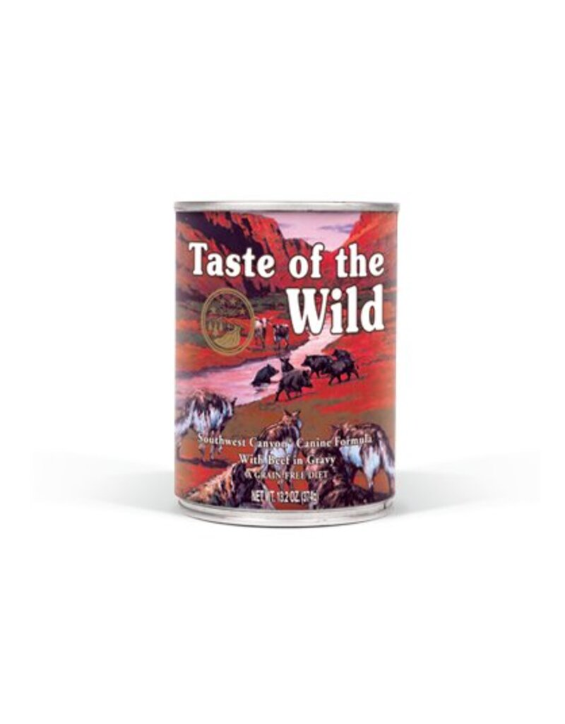 Taste of the Wild Taste of the Wild South West Canyon GF Canned Dog Food 13oz *12