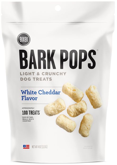 Bixbi Bixbi Dog Bark Pop-White Cheddar 4oz