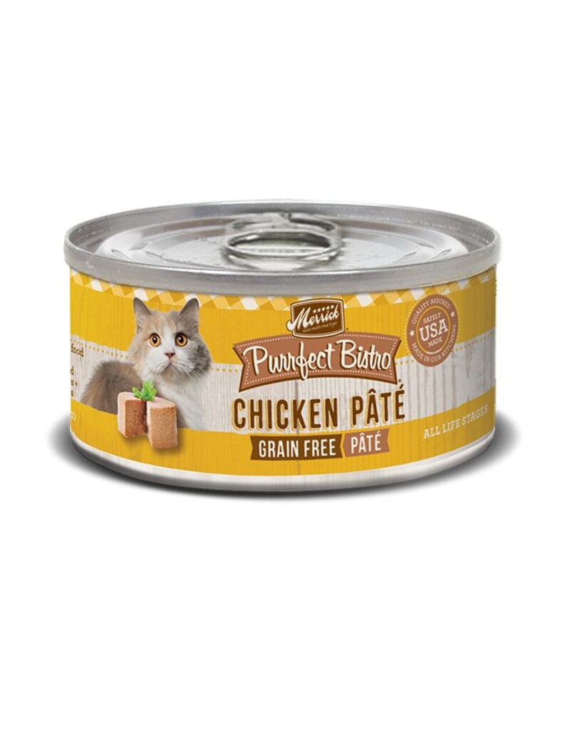 Merrick Merrick Purrfect Bistro Chicken Pate 5.5oz Grain Free Canned Cat Food