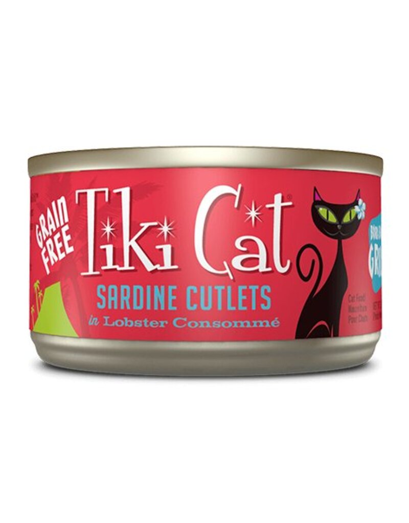 Tiki Tiki Cat Tahitian Grill Sardine Cutlets 2.8oz