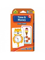 School Zone Publishing Company Canadian Time & Money Flash Cards